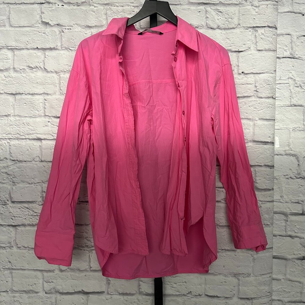 Zara Pink Button Down
